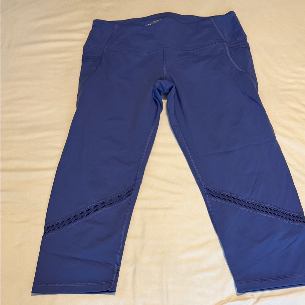 Victoria's Secret Sport Blue Capri